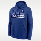 Los Angeles Dodgers Club Men's Nike MLB Pullover Hoodie