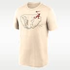 Alabama Campus Legend Shadow Logo Men's Nike Dri-FIT College T-Shirt
