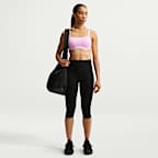 Bra imbottito a sostegno leggero Nike Zenvy Strappy – Donna