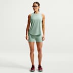 Nike Swift strakke hardloopshorts met binnenbroekje, hoge taille en zakken voor dames (10 cm)