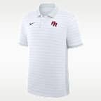 Puerto Rico National Baseball Team 2026 World Baseball Classic Striped Victory Men's Nike Dri-FIT Polo