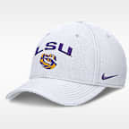 LSU On-Field Rise Swoosh Men's Nike Dri-FIT College Hat