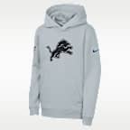 Detroit Lions Rivalries Collection Sideline Club Big Kids' Nike NFL Pullover Hoodie