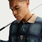 Nike Fairway Fresh Dri-FIT Bol Kesimli Uzun Kollu Erkek Golf Polo Üstü