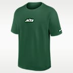 Playera Nike de la NFL para hombre New York Jets Dominate The Game Essential Max90