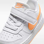 Nike Court Borough 低筒 Recraft 嬰幼兒鞋款