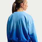 Nike Studio Fleece Lightweight Big Kids' (Girls') Oversized Graphic Crew