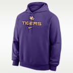 Sudadera con gorro sin cierre universitaria Nike Dri-FIT para hombre LSU Premium Performance