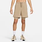 Shorts versátiles Dri-FIT de 18 cm 2 en 1 para hombre Nike Unlimited