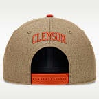 Gorra de rejilla universitaria Nike Dri-FIT ajustable para hombre Clemson Primetime Rise