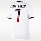Khvicha Kvaratskhelia Paris Saint-Germain 2026/27 Match Away Men's Nike Aero-FIT Soccer Jersey