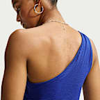 Camiseta de tirantes ajustada de un solo hombro para mujer Nike Sportswear
