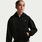 Nike Standard Issue Big Kids' Therma-FIT Brushed Fleece Full-Zip Hoodie