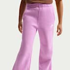 Pants de pierna ancha para niña Nike Sportswear Club Fleece