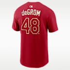 Jacob deGrom Texas Rangers City Connect Men's Nike MLB T-Shirt