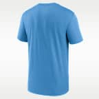 Tennessee Titans Primetime Legend Wordmark Men's Nike Dri-FIT NFL T-Shirt