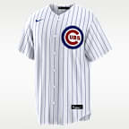 Jersey Nike de la MLB Replica para hombre Nico Hoerner Chicago Cubs
