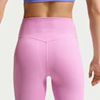 Nike Zenvy Women's High-Waisted 7/8 Leggings with No Front Seam