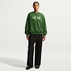 Nike Studio Fleece Medium Weight Women's Oversized Crew
