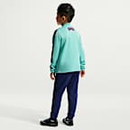 FC Barcelona Strike Third Nike Dri-FIT Fußball-Trainingsanzug aus Strickmaterial (jüngere Kinder)