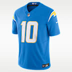 Justin Herbert Los Angeles Chargers Men's Nike Dri-FIT NFL Limited Football Jersey
