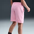 Shorts de French Terry para niños talla grande Nike Sportswear Club Fleece
