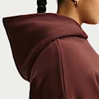 Felpa pullover oversize con cappuccio Nike Studio Fleece di peso medio (Plus size) – Donna