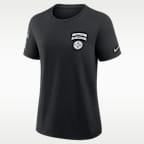 Pittsburgh Steelers Salute to Service Women's Nike NFL T-Shirt