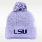 LSU Primetime Campus Toned Men's Nike College Cuffed Pom Beanie