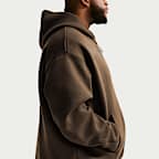 Sudadera con gorro de tejido Fleece de cierre completo para hombre Nike Tech
