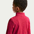 Conjunto de 2 piezas con cierre de 1/4 para niños talla pequeña Sunset Nike