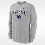 Sudadera de cuello redondo sin cierre universitaria Nike para hombre Penn State Arch