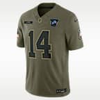 Amon-Ra St. Brown Detroit Lions Salute to Service Men's Nike Dri-FIT NFL Limited Jersey