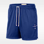 Shorts de básquetbol de malla Dri-FIT de 13 cm para hombre Golden State Warriors Standard Issue