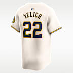 Christian Yelich Milwaukee Brewers Men's Nike Dri-FIT ADV MLB Limited Jersey