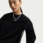 Nike Studio Fleece Lightweight "French Terry" 女款寬鬆圓領上衣