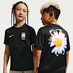 Korea x PEACEMINUSONE Big Kids' Short-Sleeve Soccer Top