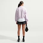 Nike Studio Fleece Medium Weight Women's Oversized Cropped Polo