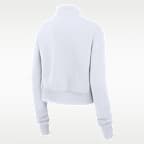 Sudadera de cuello redondo Nike de la NFL cropped oversized de cierre de 1/4 para mujer Tampa Bay Buccaneers Primetime Phoenix