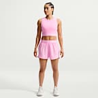 Nike Pro Women's Dri-FIT Mid-Rise Brief-Lined 7.5cm (approx.) Woven Shorts