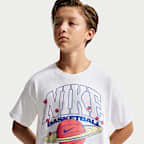 Playera de básquetbol para niños Nike