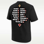 Playera de básquetbol Nike para niños en edad escolar New York Knicks 2026 Champions