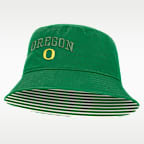 Gorro tipo pescador universitario Nike para hombre Oregon Primetime Apex