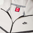 Chamarra Windrunner de tejido Fleece de cierre completo para hombre Nike Tech