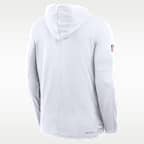 Minnesota Vikings Sideline Men's Nike Dri-FIT NFL Long-Sleeve Hooded Top
