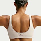 NikeSKIMS Ribbed Seamless Micro-Scoop Kadın Sütyeni