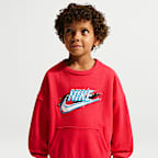 Nike Sportswear Little Kids' Snow Motion Fleece Crew 2-Piece Set