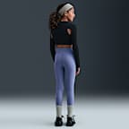 Nike One Big Kids' (Girls') Dri-FIT High-Waisted Leggings