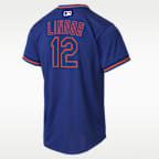 Francisco Lindor New York Mets Big Kids' Nike Replica 26 Jersey
