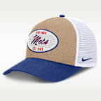 New York Mets Rise Men's Nike MLB A-Frame Trucker Adjustable Hat